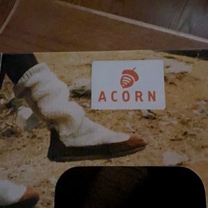 Acorn Slipper Socks